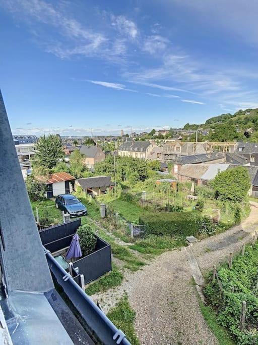 Les Mouettes. Appart Honfleur 4 Personnes Vue Pont De Normandie Dış mekan fotoğraf